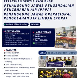 A. PPPA & POPA Training - BNSP Certificate - APRIL 2026