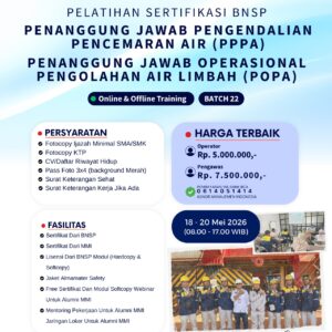A. PPPA & POPA Training - BNSP Certificate - MEI 2026