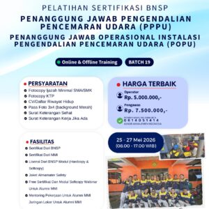 A. PPPU & POPU Training - BNSP Certificate - MEI 2026