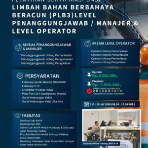 A. PLB3 & OPLB3 Training - BNSP Certificate - JULI 2026